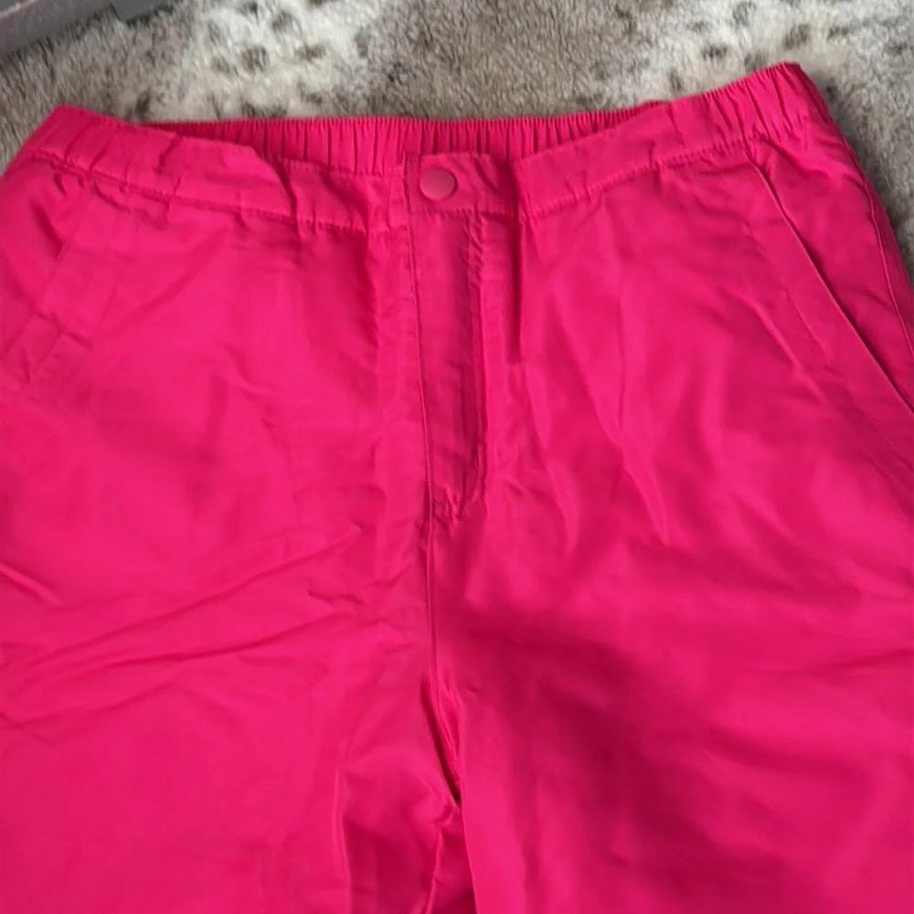The Children’s Place hot pink puffer ski pants girls size 16 ski outdoor Barbie